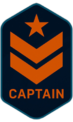 Captain badge