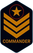 Commander insignia