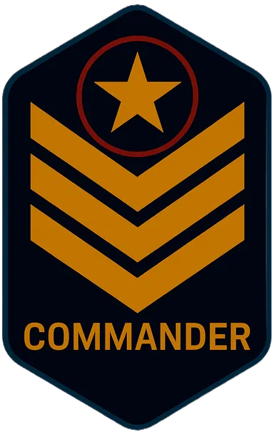 Commander rank insignia