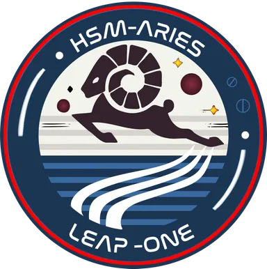 LEAP-One mission badge